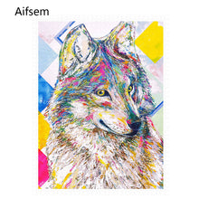 Load image into Gallery viewer, Aifsem Jigsaw Puzzles 1200 Piece for Adults - Wolf Beautiful Plastic Puzzle for Home Decor Zero Dust Easy Storage
